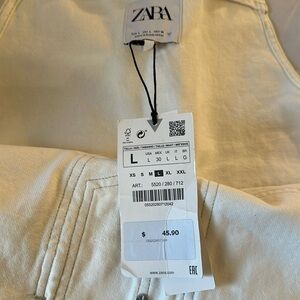 New Zara Overall Shorts New